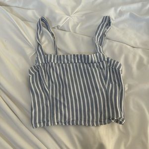 Hollister striped tank top